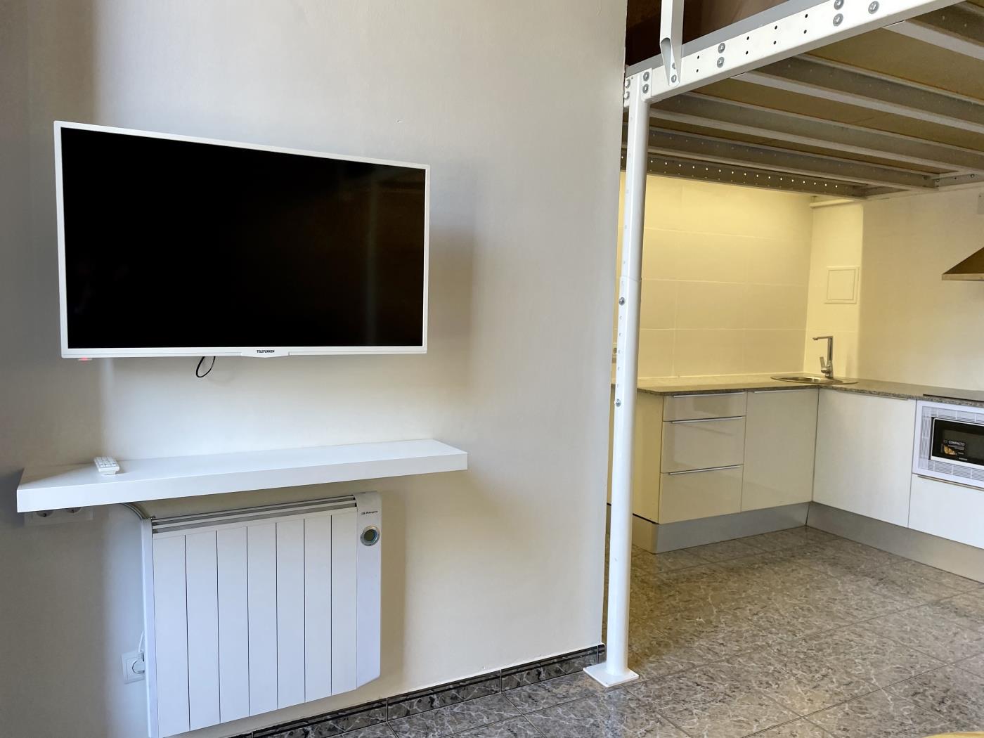 Duplex de 1 dormitorio y buhardilla para 4 pax en Barcelona