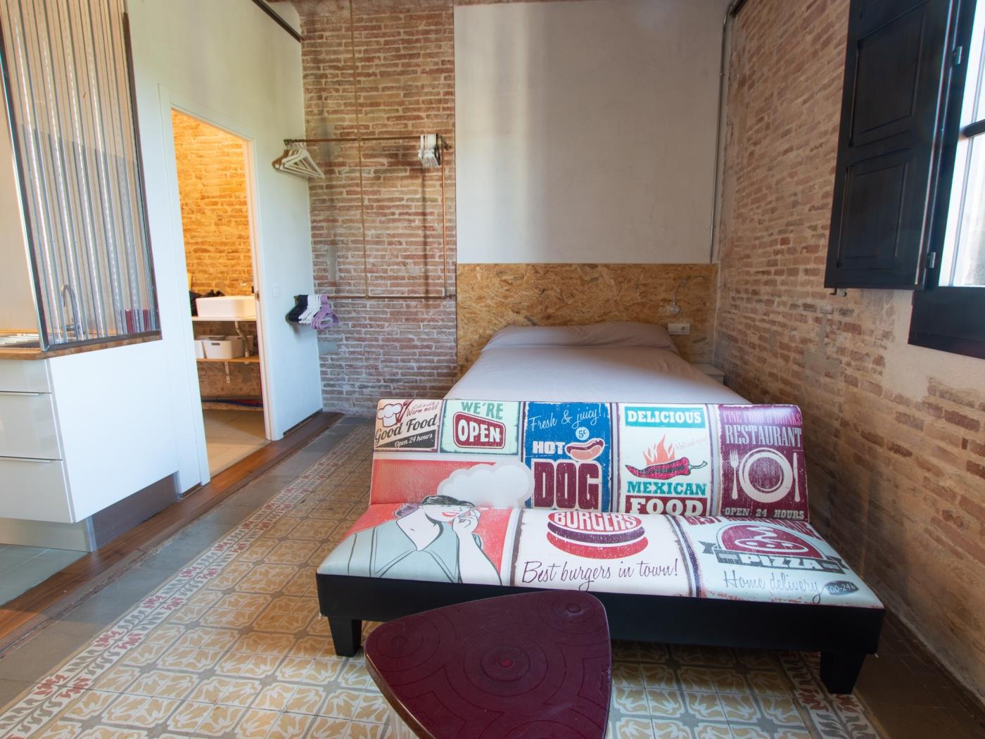 Apartamento de 1 dormitorio para 2 personas en Barcelona